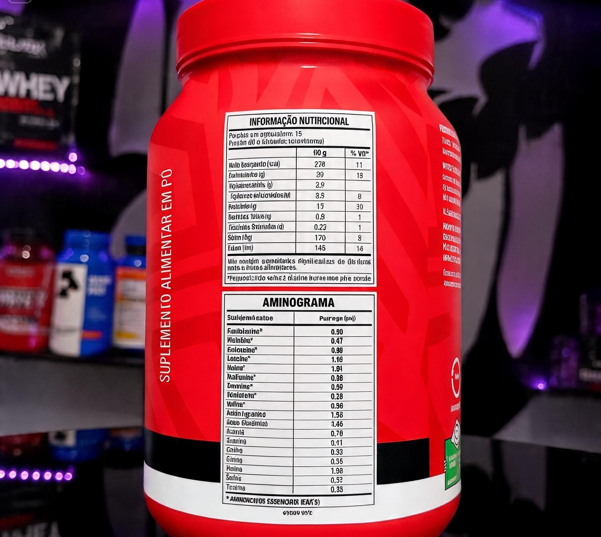 Whey Pote FTW 900g - verso